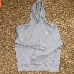 Nike Men's Blue Hoodie